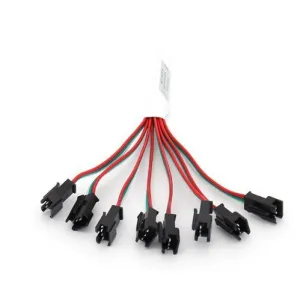 12-24V LED Chasing Strip RF Wireless Receiver  - 8 Way Splitter