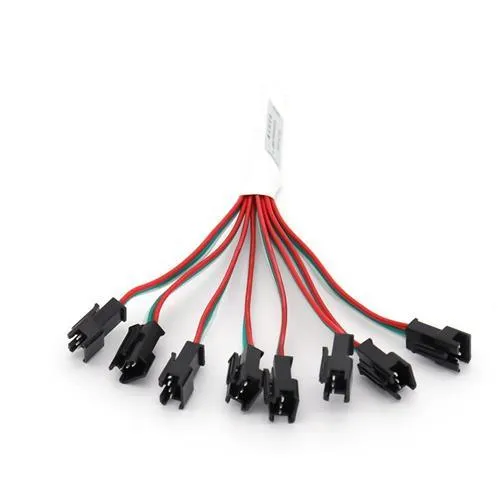 12-24V LED Chasing Strip RF Wireless Receiver  - 8 Way Splitter