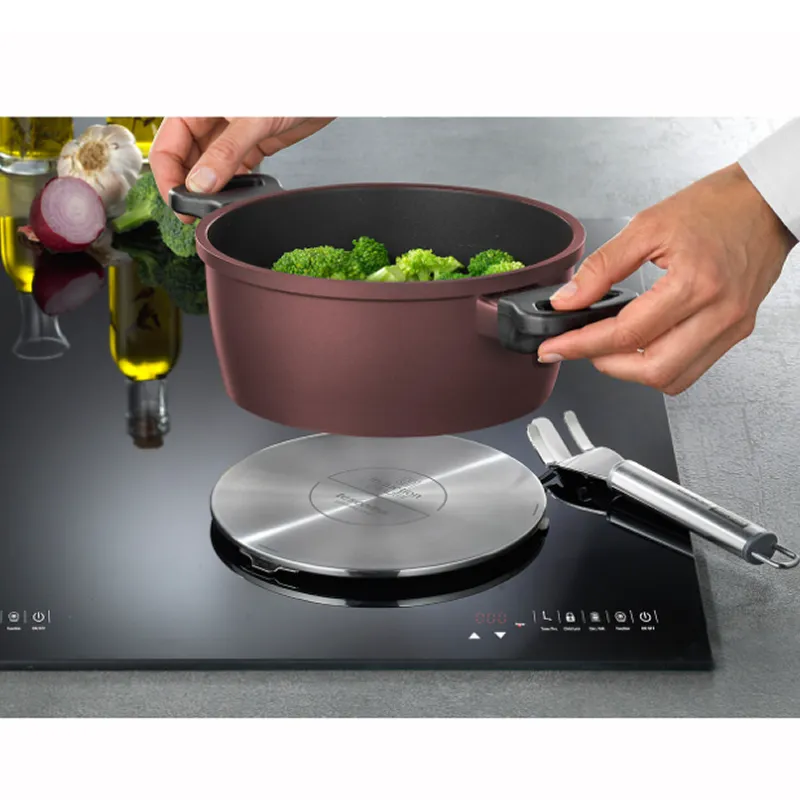 21Cm Stainless Steel Heat Induction Hob Adaptor