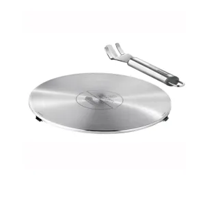 21Cm Stainless Steel Heat Induction Hob Adaptor