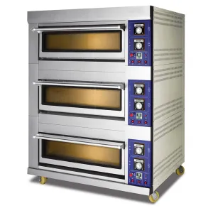 3 Deck 9 Tray Gas Deck Oven  (Standard Series)
