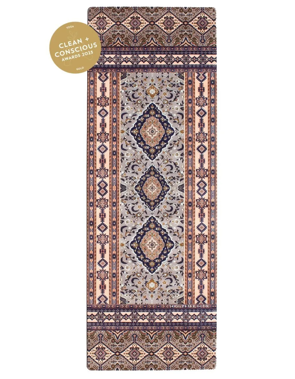 4 mm Yoga Pack - Desert Sand  Yoga Mat   Block   Strap   Incense