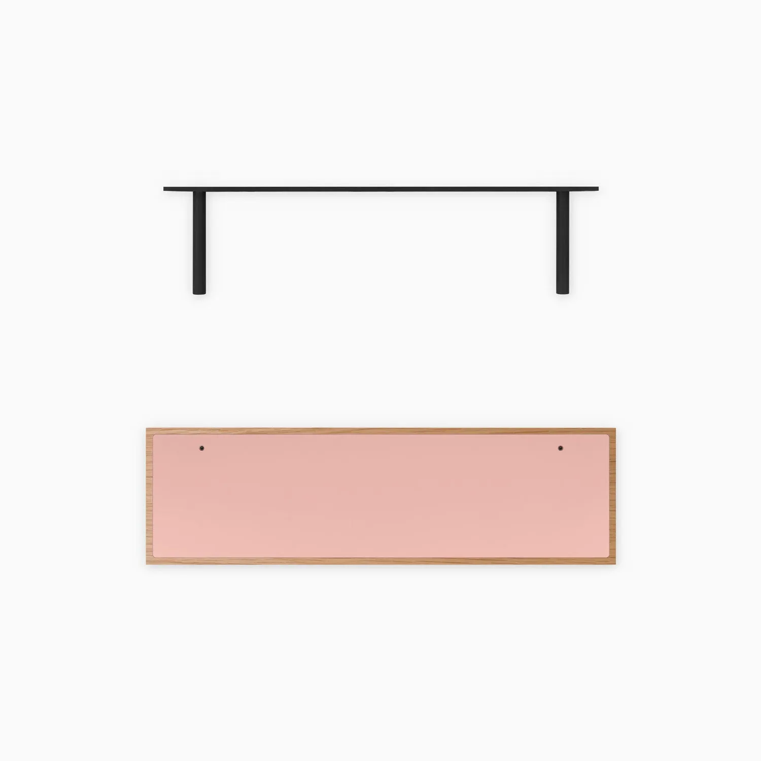 Aksel Inlay White Oak Floating Shelf
