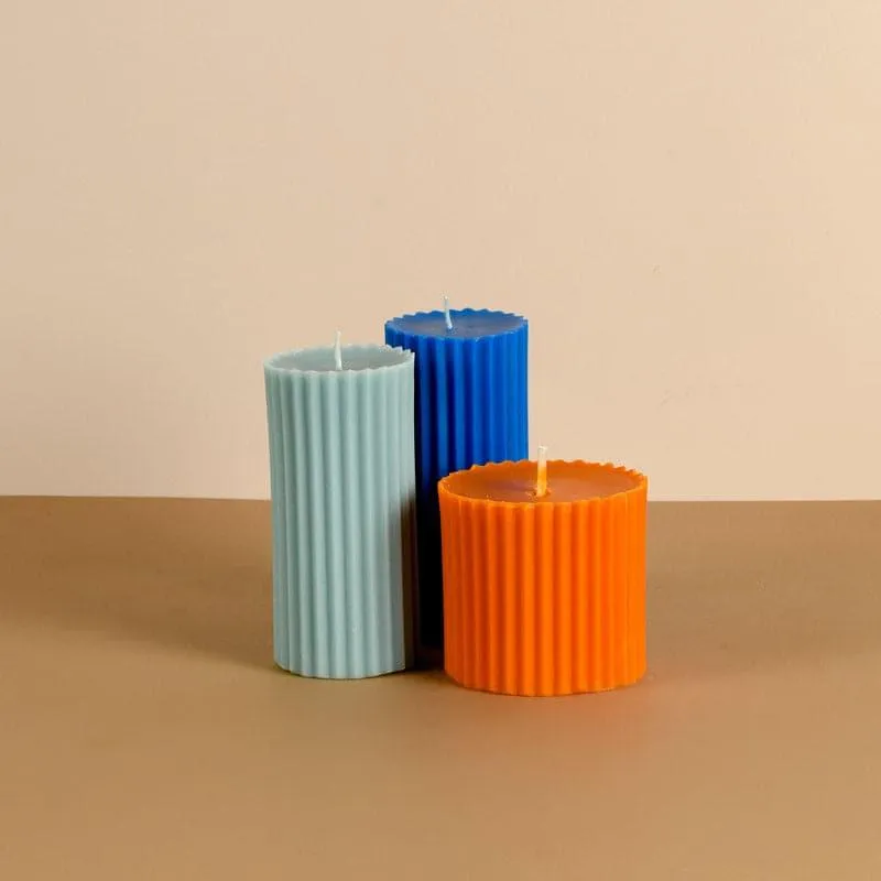 Aquatique - Combo of 2 'Belief' & 1 'Faith' Scented Candles