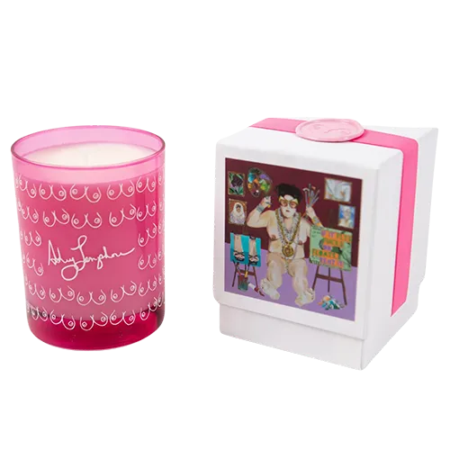 Ashley's "Self Portrait" Litty Titty Candle - Lavender Mint