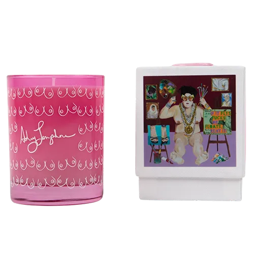 Ashley's "Self Portrait" Litty Titty Candle - Lavender Mint