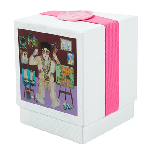 Ashley's "Self Portrait" Litty Titty Candle - Lavender Mint