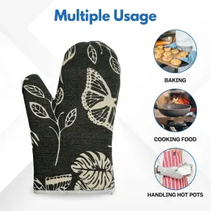 Baking Oven Gloves – 1 Piece, Assorted Colors & Design