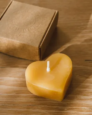 Beeswax Heart Tealight | Wholesale