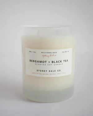 Bergamot   Black Tea Soy Candle