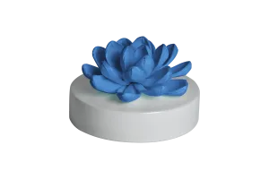 Big Bloom Solar Diffuser, Bergamot Sandalwood (Turquoise Blue)