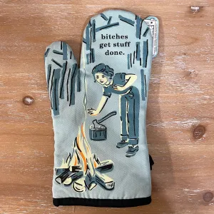 Bitches Get Stuff Done Oven Mitt