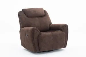 BROWN RECLINING CHAIR
