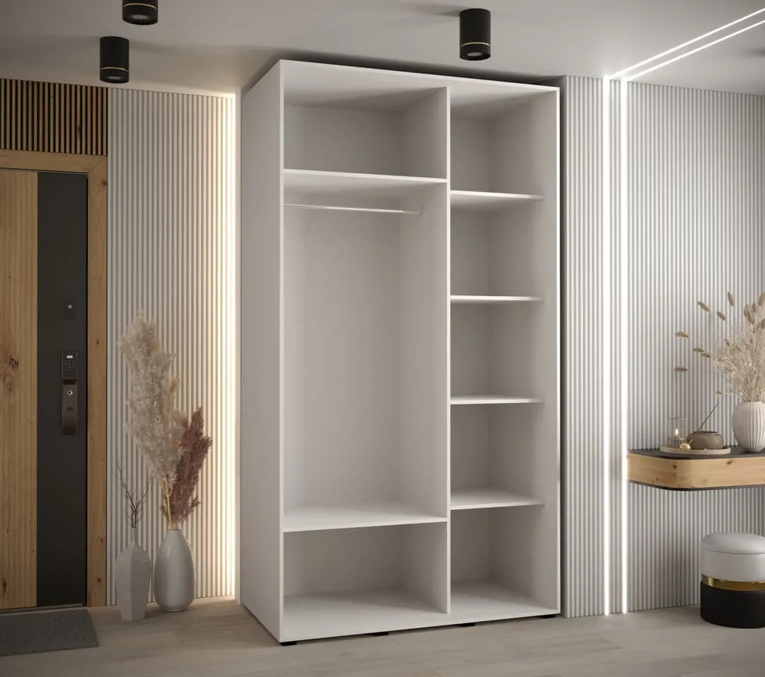 Cannes XIII Sliding Door Wardrobe 140cm