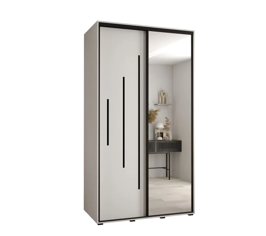 Cannes XIII Sliding Door Wardrobe 140cm