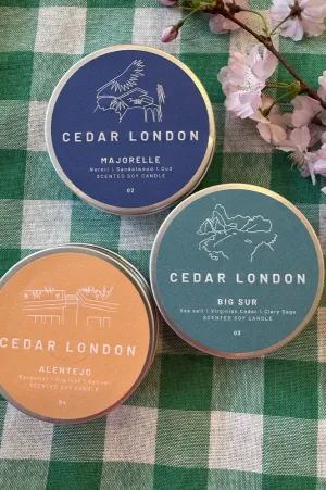 Cedar London Alentejo Candle Tin
