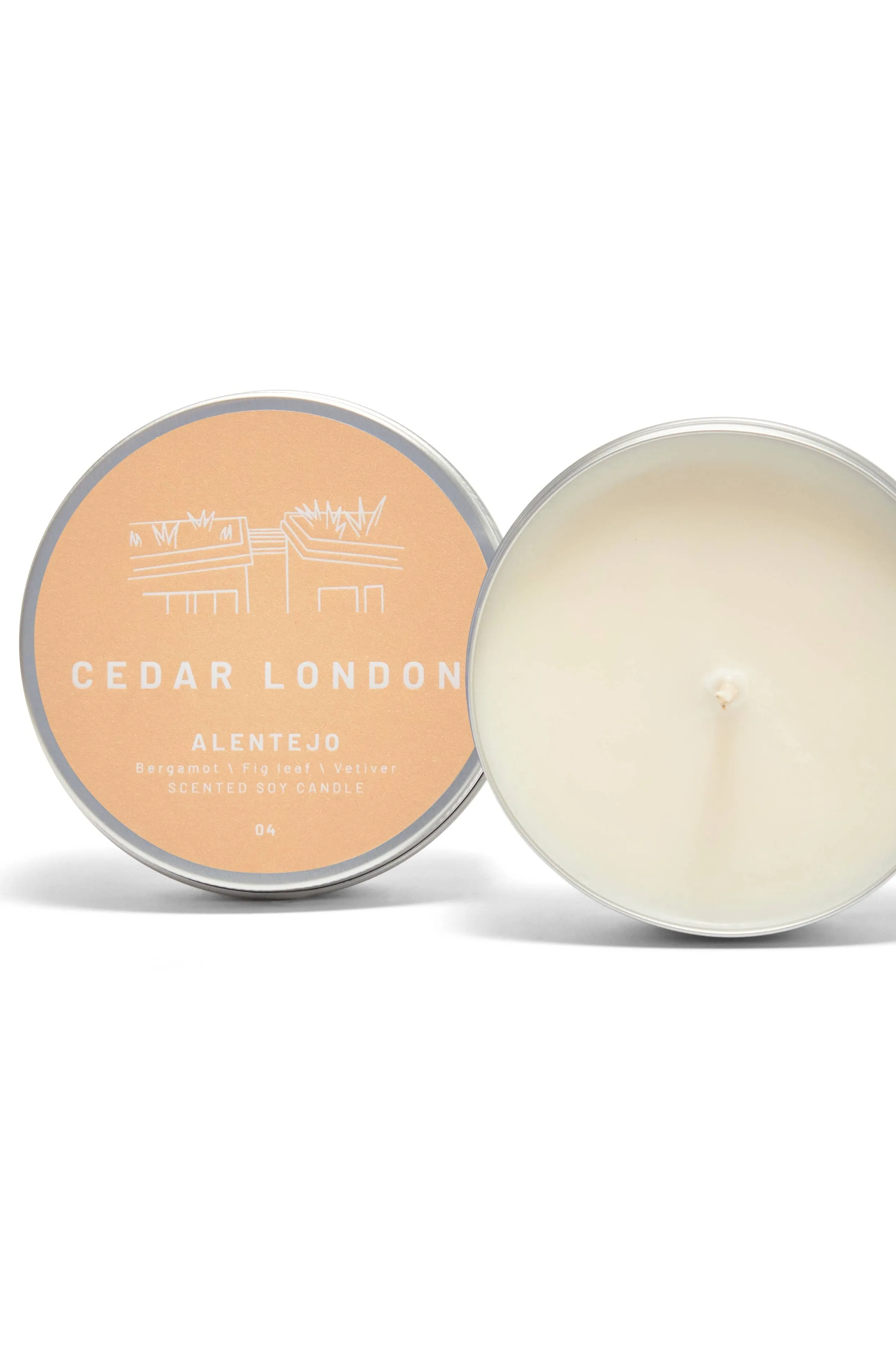 Cedar London Alentejo Candle Tin