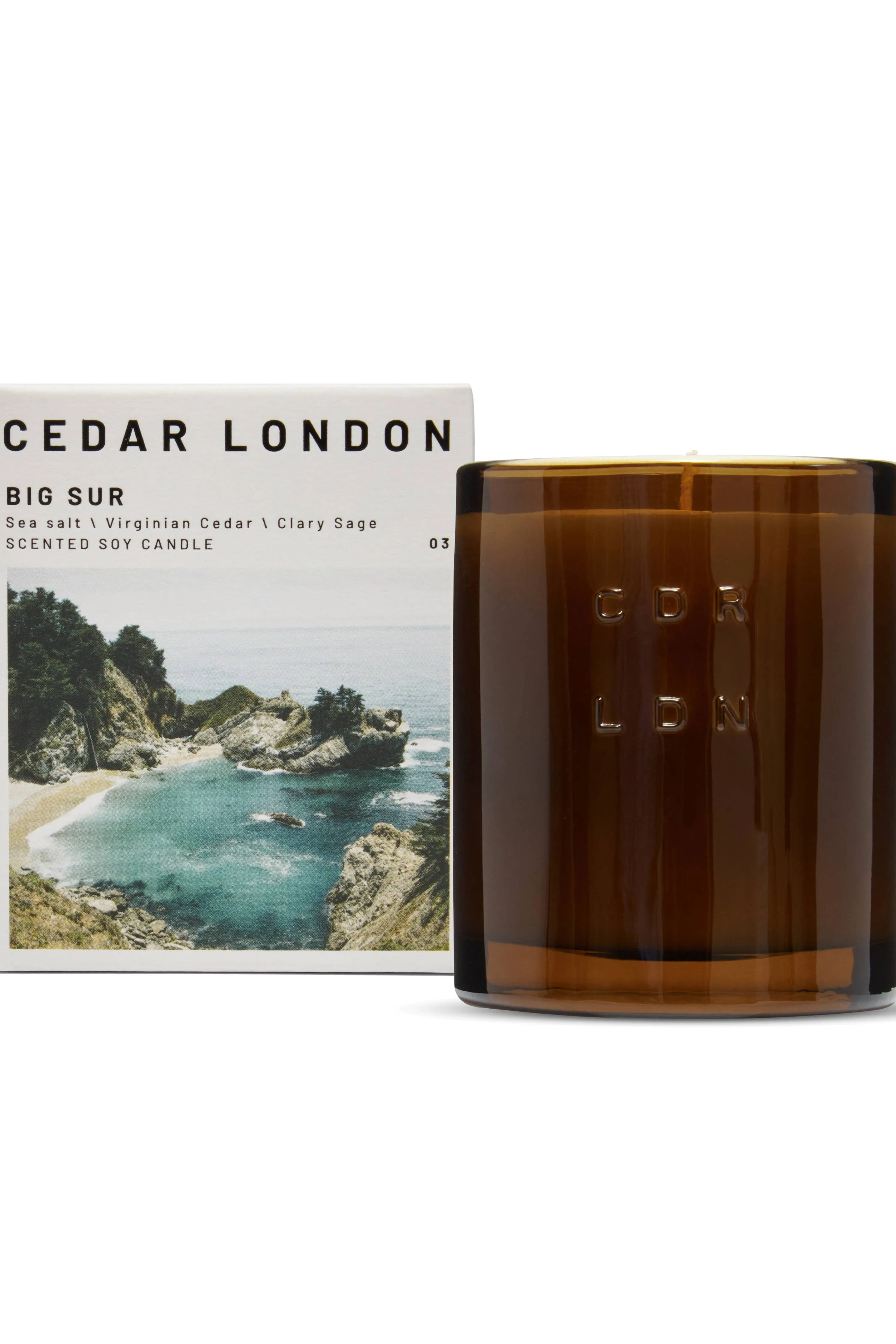 Cedar London Big Sur Candle Jar