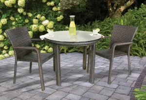 Coco Bistro 3 Piece Outdoor Bistro Set 28"