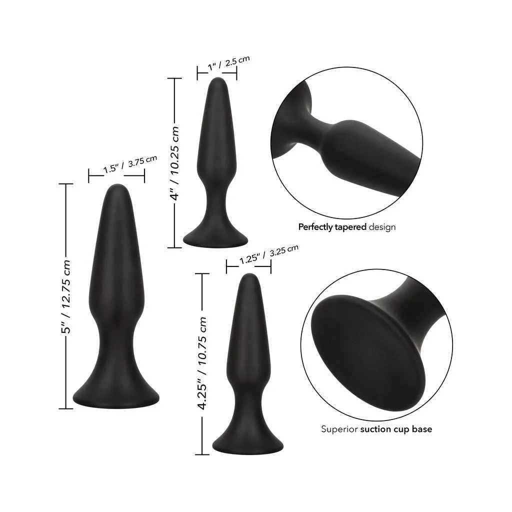 COLT Silicone Anal Trainer Kit - Black
