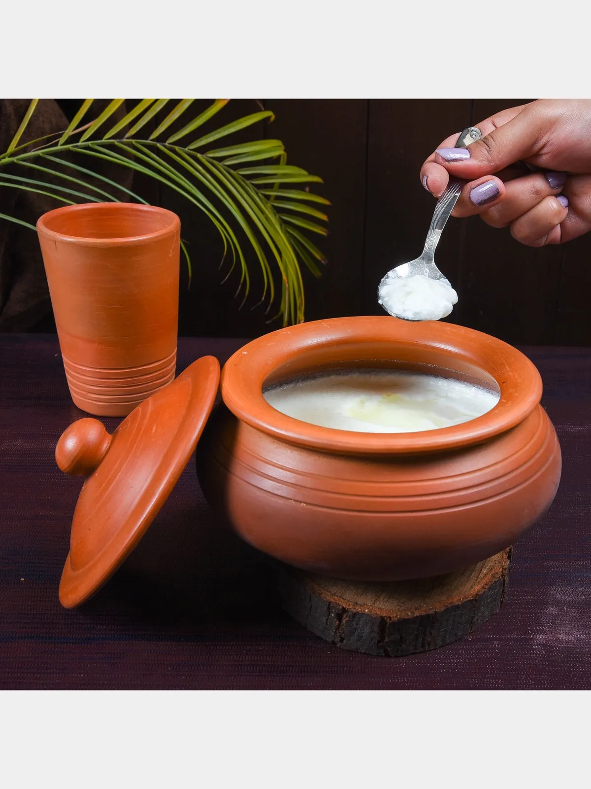 Combo |Cooking Handi 1.8 Litres& Dahi Handi 1 Litre