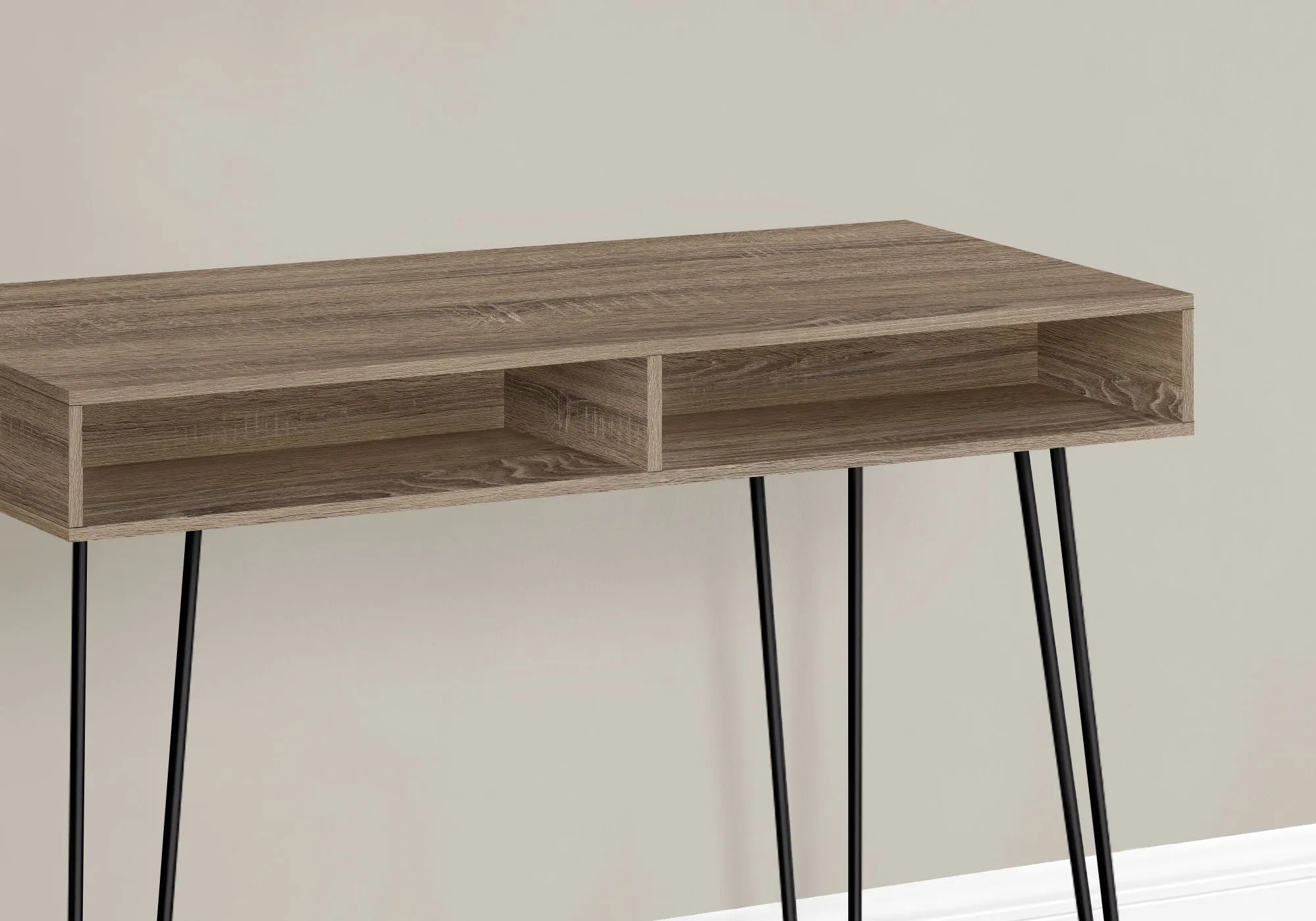 Computer Desk, Home Office, Laptop, Left And Right Set-Up, Storage Drawers, Work, Contemporary, Modern by Couch.com