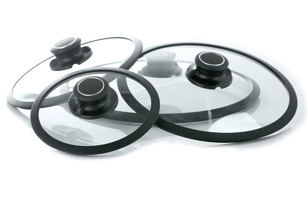 Cooking Pan Lid - Black Cube