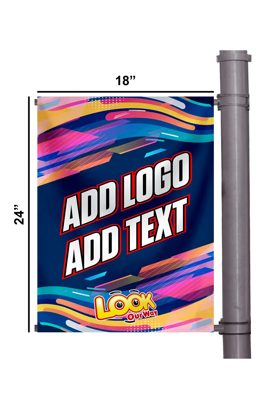 Custom Light Pole Banner