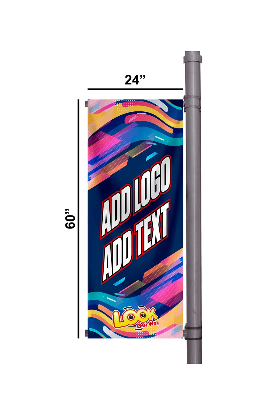 Custom Light Pole Banner