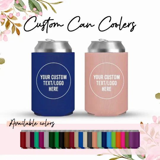 Customizable Wedding Koozies (120)