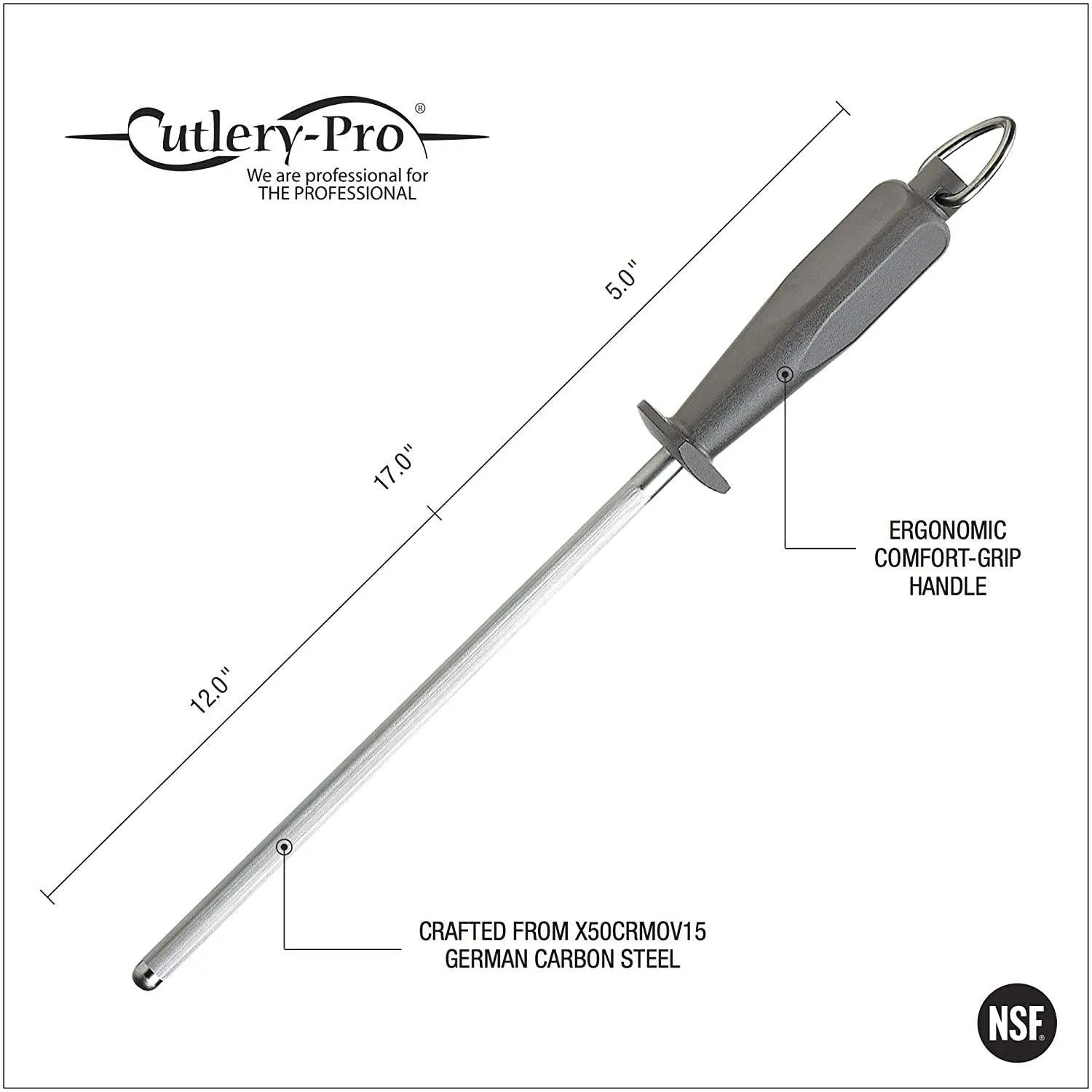 Cutlery Pro Sharpening Steel
