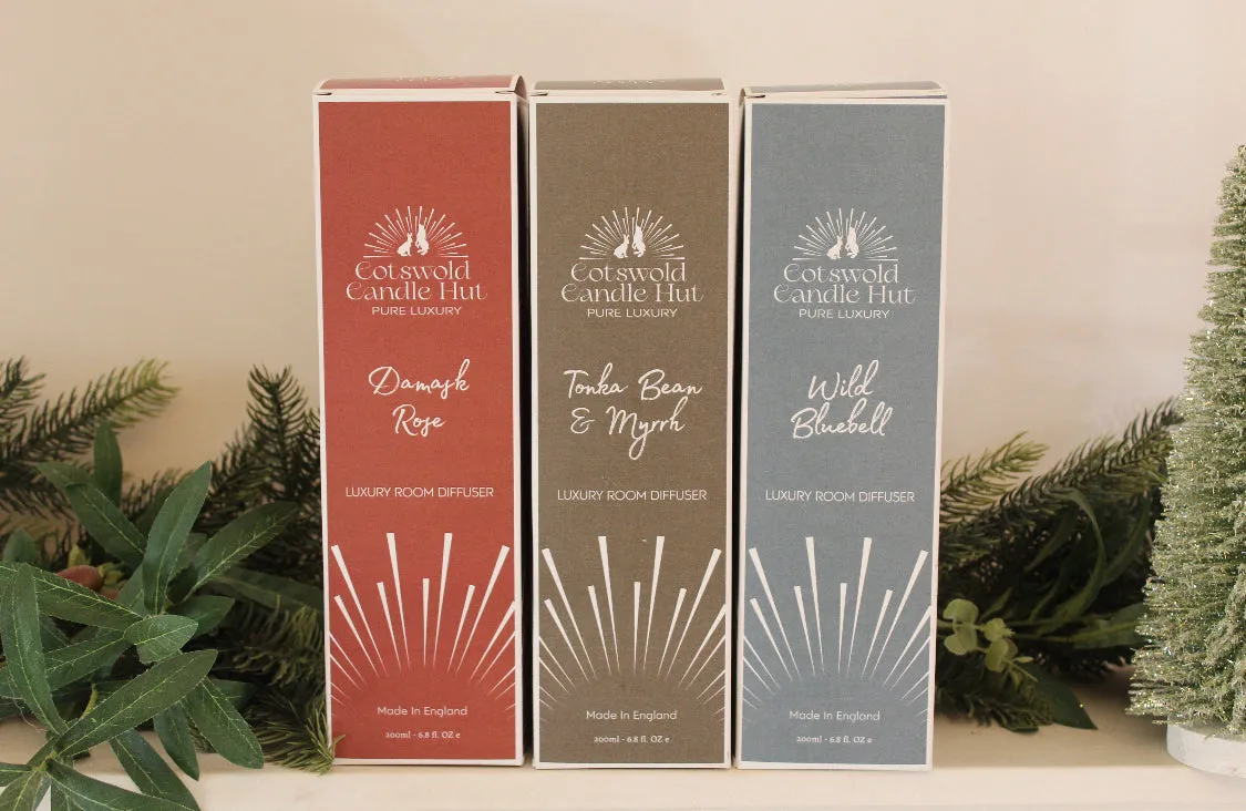 Damask Rose Luxury Room Diffuser