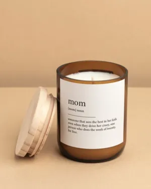 Dictionary Meaning Candle - Mom - Hudson Valley