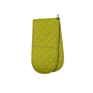 Double Oven Glove Love Colour Greenery