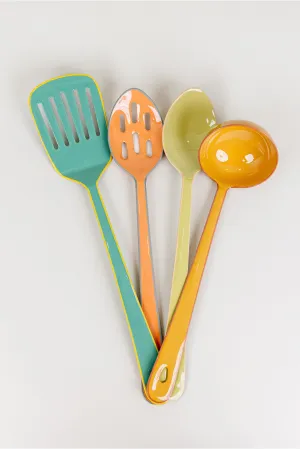 Enameled Stainless Steel Serveware