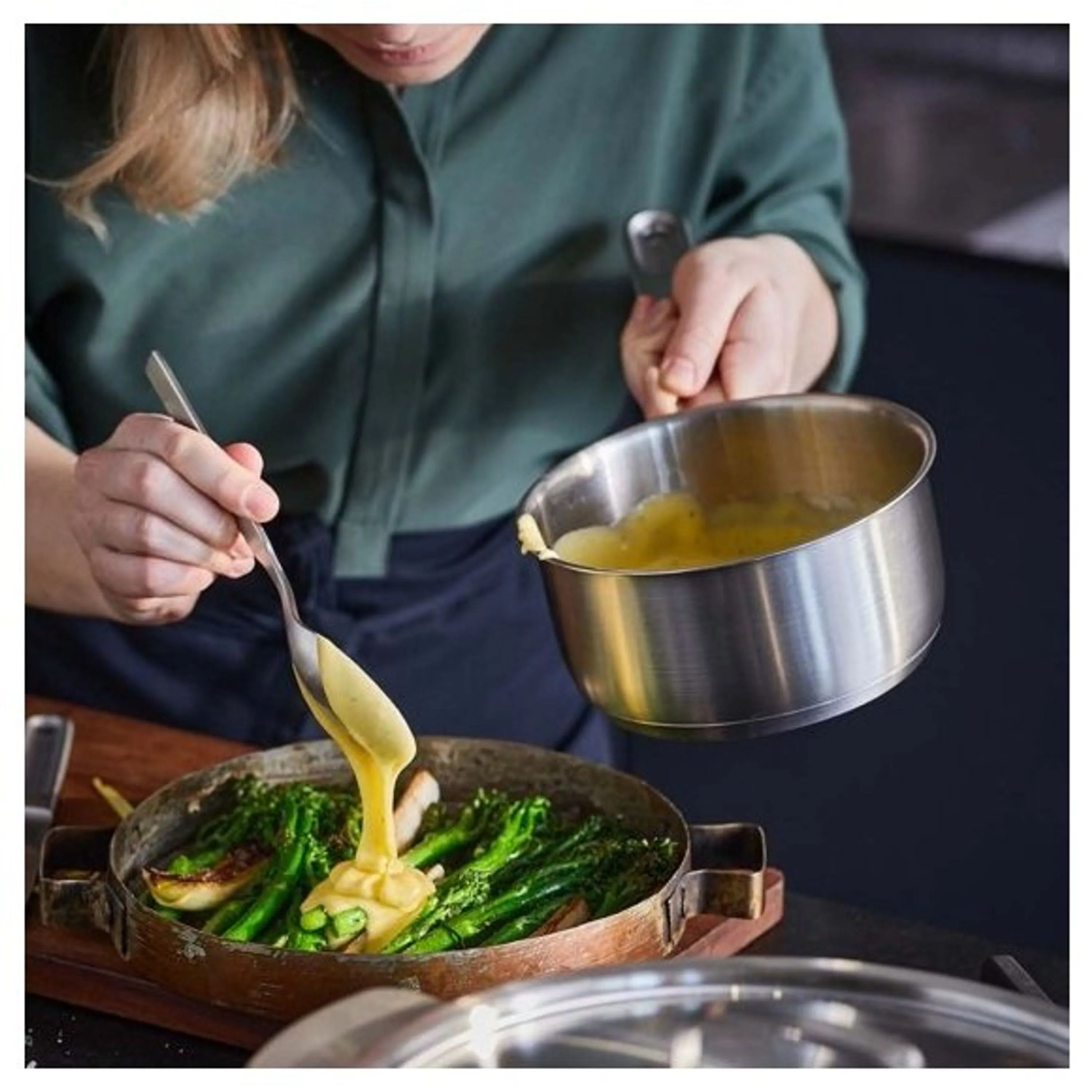 Fiskars All Steel Stainless Steel Sauce Pan 1.58 qt.