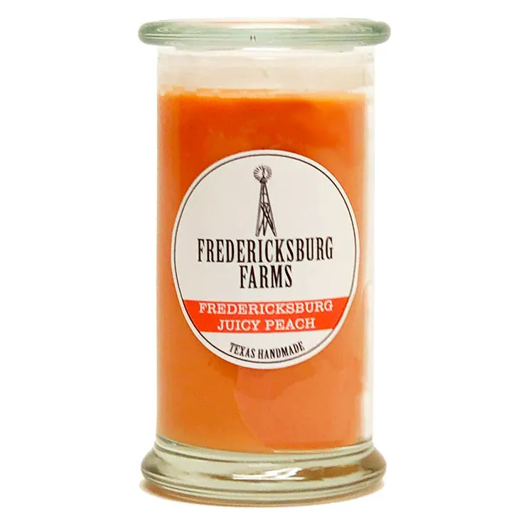 Fredericksburg Farms Juicy Peach 16oz Candle