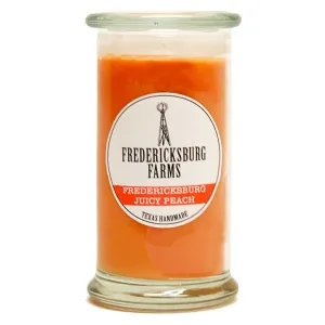 Fredericksburg Farms Juicy Peach 16oz Candle