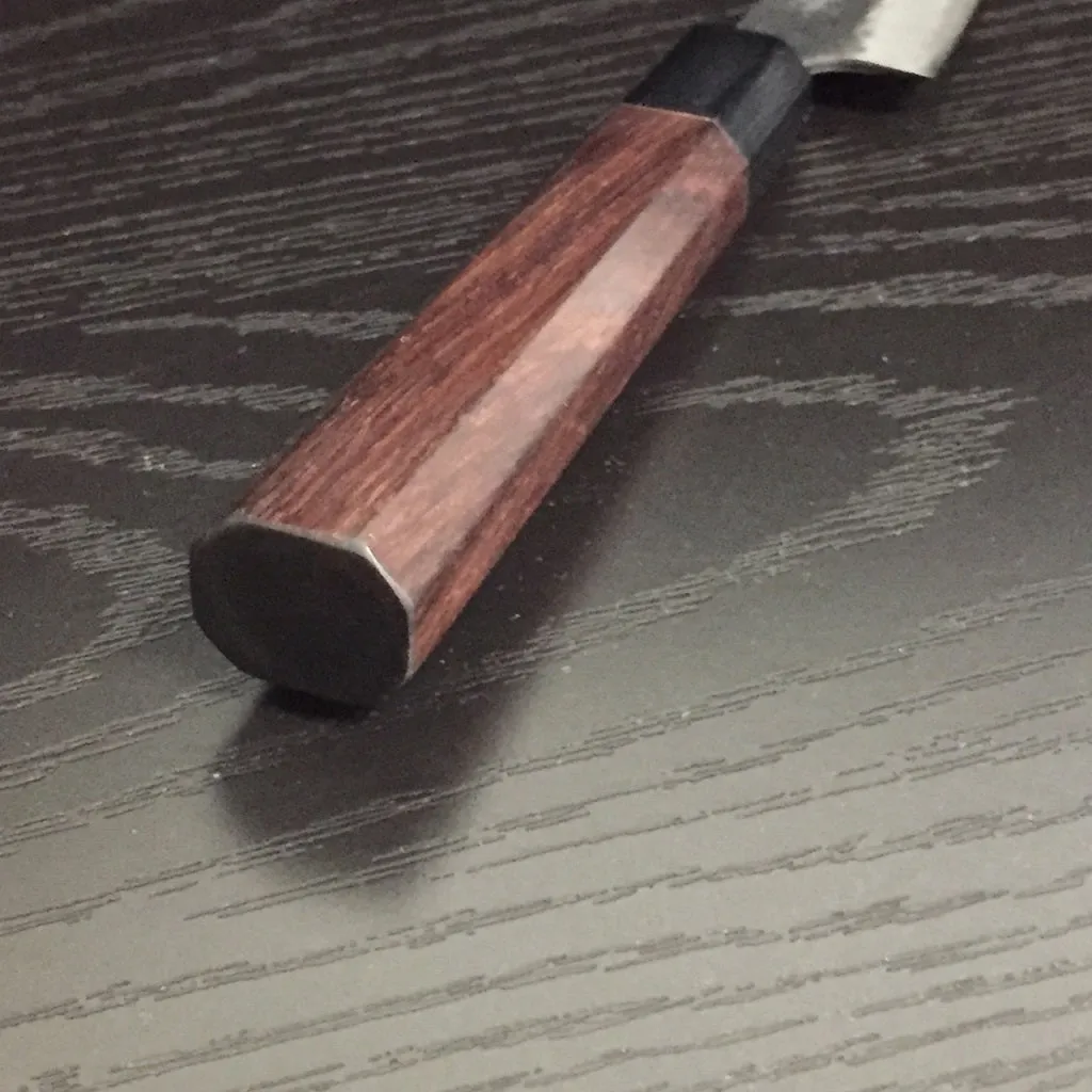 GOKADEN HAMMERED SUPER BLUE KUROUCHI FINISH PETTY KNIFE