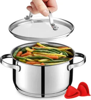 Gourmex Stainless Steel Casserole 1.8L 1pc