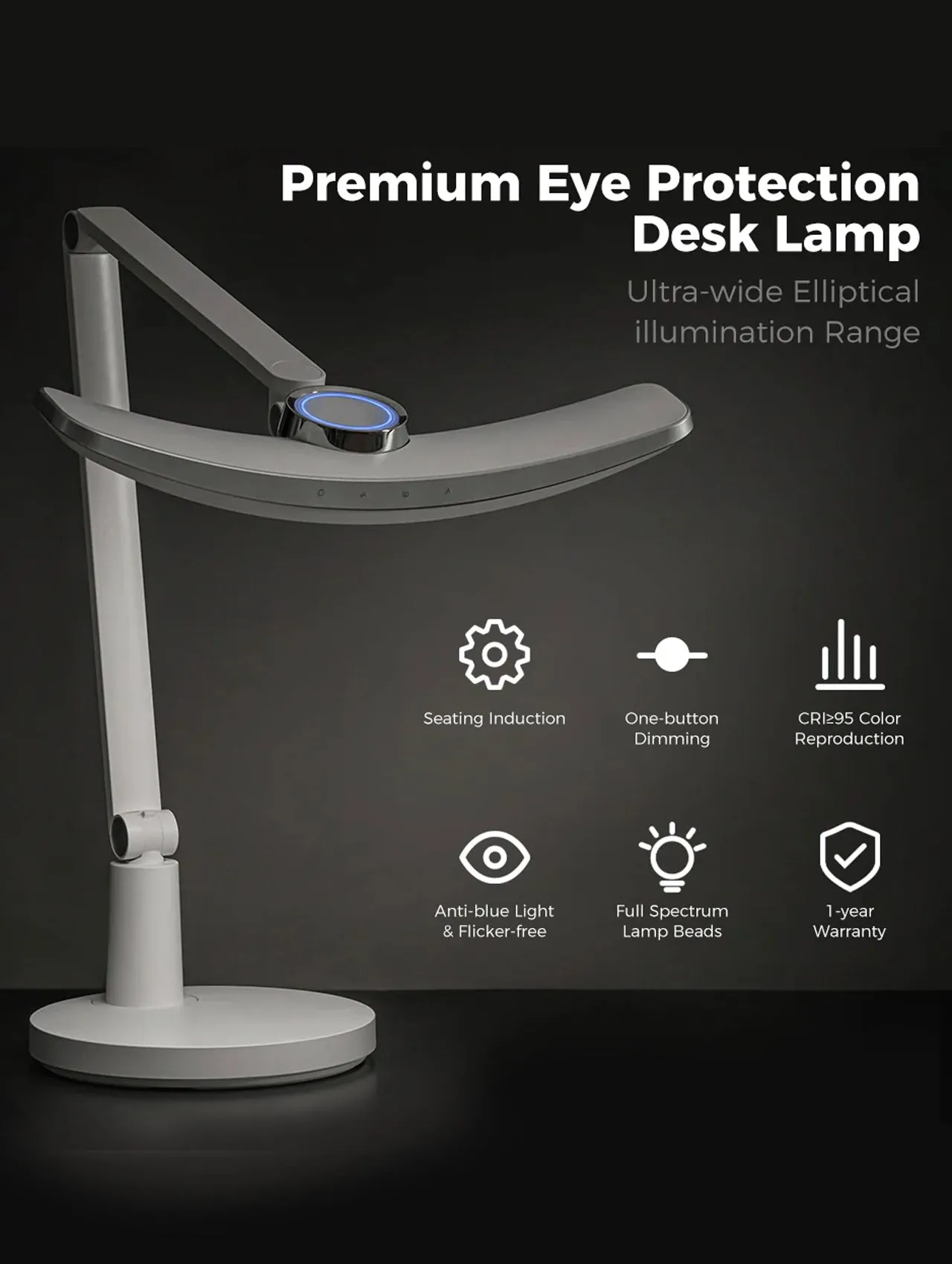 Happy Nocnoc Led Reading Table Lamp (US/CA/AU Only)