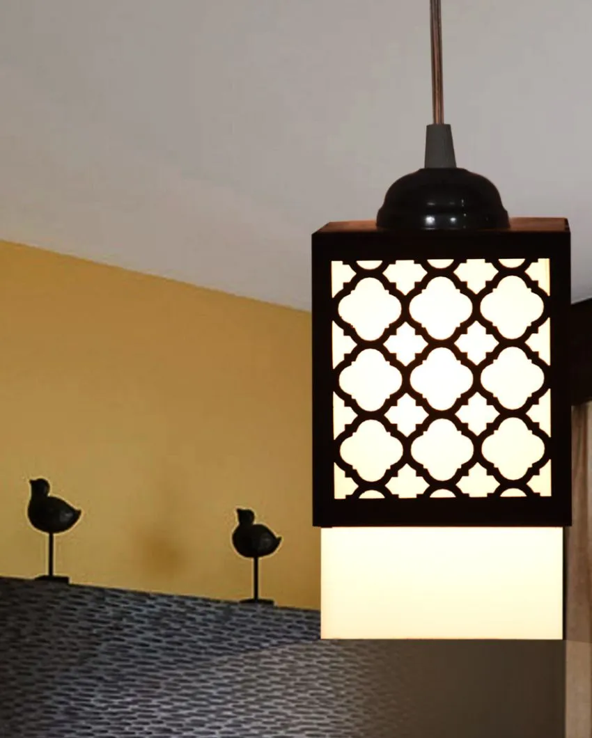 Illuminating Design Wooden Style Creative Pendant Lamp | 4 x 4 x 34 inches