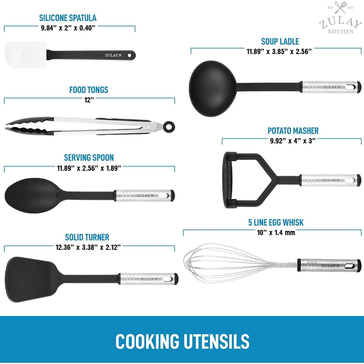 Kitchen Utensils Set - 23 Piece