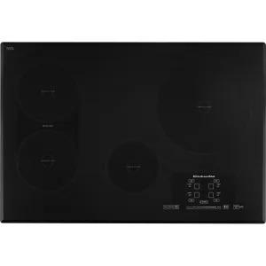 KitchenAid 30" Induction Cooktop (KICU509XBL) - Black