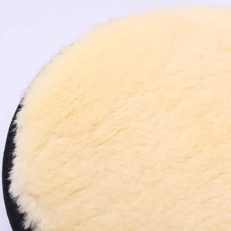 Lambs Wool Short Pile Wash Mitt Scrubber