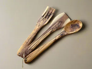Large Olive Wood Utensils