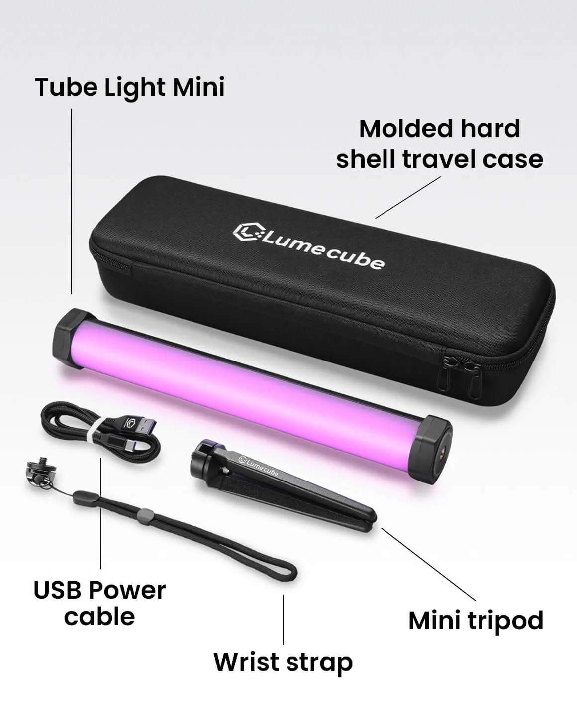 Lume Cube RGB Tube Light Mini App Controlled 1ft. LED Tube Light