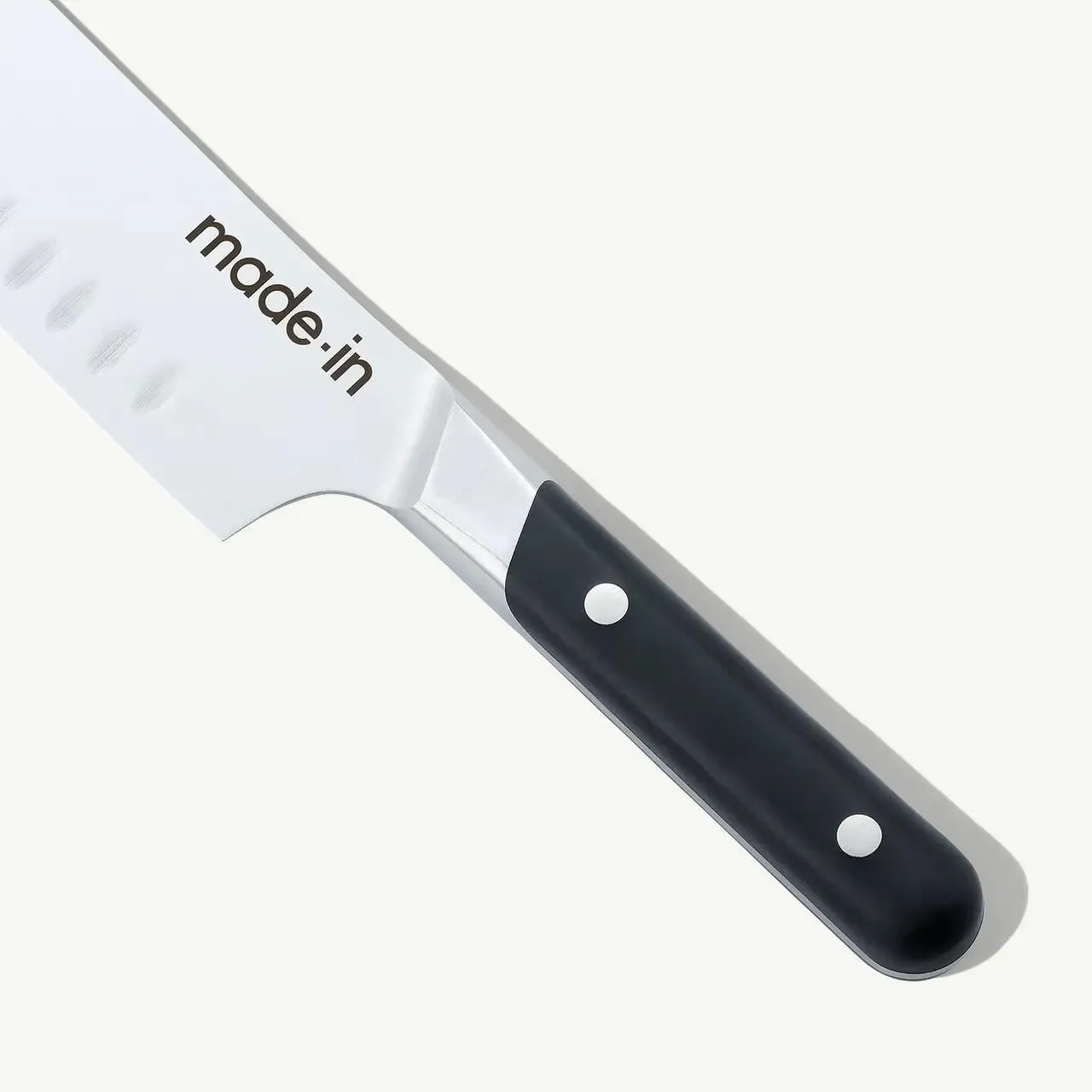 Made In Santoku Knife - Truffle Black