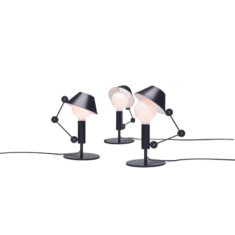 Matte Black Adjustable Table Lamp | Mr Light