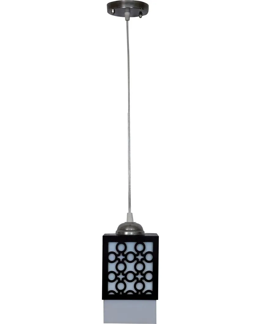Modern Style Wooden Style Creative Pendant Lamp | 4 x 4 x 34 inches